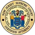 New Jersey Supreme Court Certified Attorney